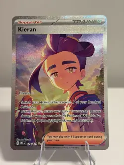 Pokemon TCG Kieran Trainer Prismatic Evolutions Card 174/131 - Image 1