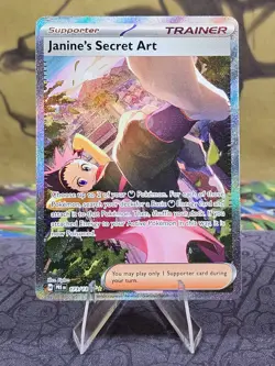Janine's Secret Art 173/131 Sv: Prismatic Evolutions Holo SIR Pokemon Card NM - Image 1