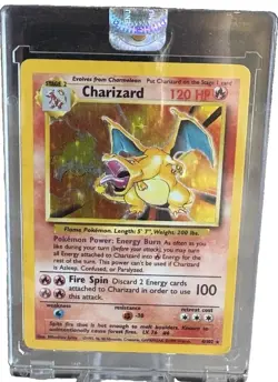 1999 Pokemon TCG Charzard 4/102 Base Set Holo Mint Ungraded 🔥 - Image 1
