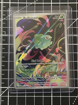 Bulbasaur 133/132 Me01: Mega Evolution Holo Illustration Rare Pokemon Near Mint - Image 1