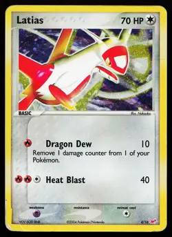 Latias 4/10 Holo EX Trainer Kit Pokemon Card - Image 1
