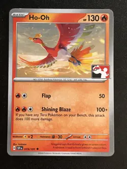 Ho-Oh 019/191 Surging Sparks Prize Pack Series Play! Pokemon Stamped Non-Holo NM - Image 1