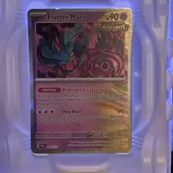 The Pokemon Company Flutter Mane 043/131 Prismatic Evolutions Master Ball Holo … - Image 1