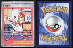 Crispin 171/131 - Pokemon Prismatic Evolutions - Holo - NM - Image 3