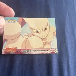 Pokemon Topps Mewtwo Strikes Back - Super Psychic Pokemon #0 - Promo - Image 4