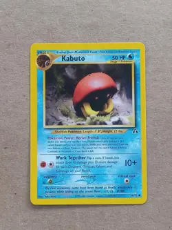 Kabuto 56/75 Common Neo Discovery Pokemon Unlimited Lightly Played - Image 1