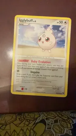 Igglybuff 70/106 Common Great Encounters Pokemon Near Mint - Image 1