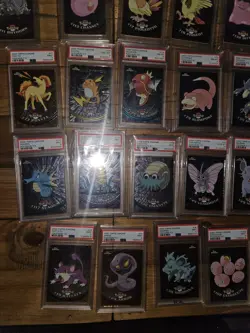 PSA 10 + 9 Pokemon Topps Chrome lot + - Image 5