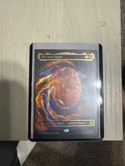Marvel's Spider-Man Variants Foil: The Soul Stone (0242 - Textless Cosmic Foil) - Image 1