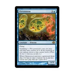 WOTC MtG Planar Chaos Chronozoa (R) EX - Image 1