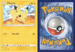 PIKACHU 54/214 COMMON UNBROKEN BONDS POKEMON NEAR MINT - Image 3