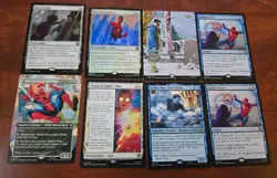 MTG Spider-man IN HAND 50 Rare and Mythic Rare Lot Borderless, Comic, and more! - Image 1