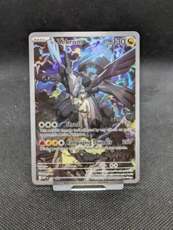 Pokemon N’s Zekrom Mega Evolution Black Star Promo Holo NM/M - Image 1