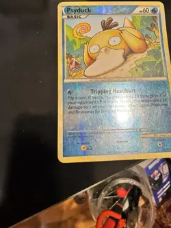 Psyduck 74/102 Common Reverse Holo HGSS Triumphant Pokemon - Image 3