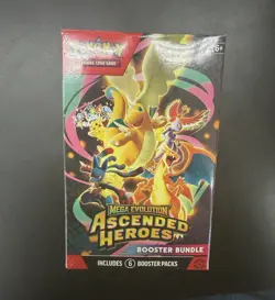 Pokemon TCG Mega Evolution—Ascended Heroes Booster Bundle - 6 English Packs - Image 1