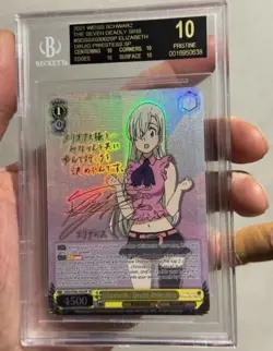 Elizabeth Sds Sx03-002 Sp Bgs 10 Black Label Weiss Schwarz the Seven Deadly sins - Image 1