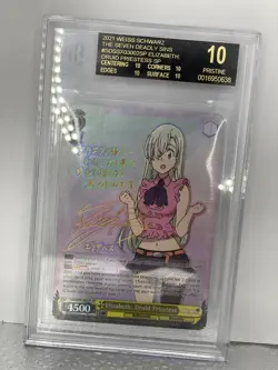 Elizabeth Sds Sx03-002 Sp Bgs 10 Black Label Weiss Schwarz the Seven Deadly sins - Image 2