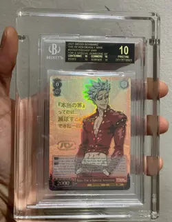 Ban Special Sds Sx03-054 sp Bgs 10 Black Label Weiss Schwarz Seven Deadly Sins - Image 4
