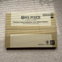 One Piece Card Game Premium Card Collection Live Action Edition English SEALED - Image 1
