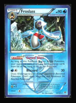 Froslass (Team Plasma) 23/101 Plasma Blast Rare Pokemon TCG MP - Image 1