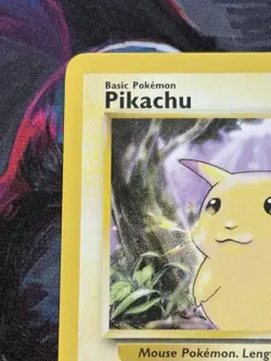 1999 Pokemon Base Set #58/102 Pikachu 4th Print - Image 2