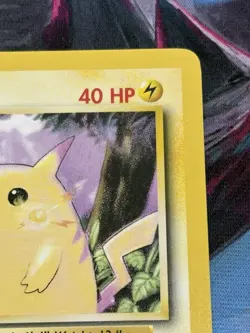 1999 Pokemon Base Set #58/102 Pikachu 4th Print - Image 3