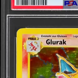 1999 Pokemon Base Set German Glurak #4 PSA 8 Holo NM-MT - Image 4