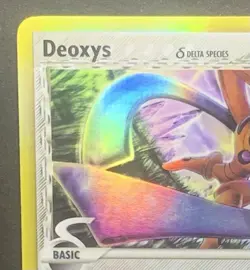 2006 Pokemon Delta Species EX Holon Phantoms DEOXYS 4/110 Rev Holo Foil LP / NM - Image 3