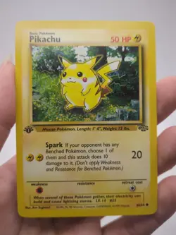 Pokemon TCG Pikachu Jungle Card 60/64 1st Edition Common - Image 1