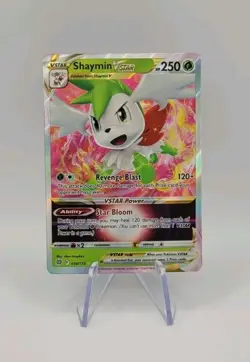 Pokemon TCG: Shaymin VSTAR 014/172 Brilliant Stars Holo - Ultra Rare- NM - Image 1
