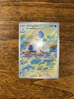 Primarina 088/084 IR ILLUSTRATION RARE Pitch Black Pokemon - Image 1