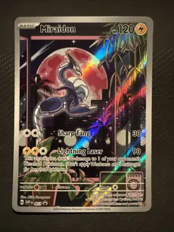 Miraidon 013 Promo Holo Scarlet & Violet Full Art Pokemon Card - Image 1