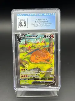 Charizard V SWSH260 Ultra-premium Collection Pokemon CGC 8.5 Nm/mint+ - Image 1