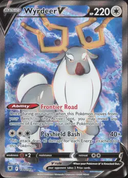 Wyrdeer V 180/189 Ultra Rare Astral Radiance Pokemon Near Mint - Image 1
