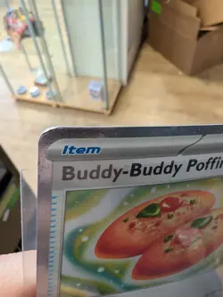Buddy-Buddy Poffin 144/162 Play Pokemon Holo - Image 3