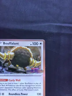 Pokemon: Stellar Crown Staff Prerelease Promo: Bouffalant 136 - Image 4