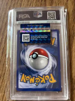 1999 POKEMON BASE SET SHADOWLESS #6 GYARADOS-HOLO PSA 9 - Image 2