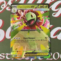 Mega Meganium ex 034 Holo Promo ME: Mega Evolution Promo Pokemon Near Mint - Image 2