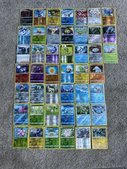 POKEMON REVERSE HOLO CARD LOT - Image 1