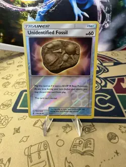 Unidentified Fossil Reverse Holo SM - Cosmic Eclipse 207/236 Pokemon TCG - Image 1