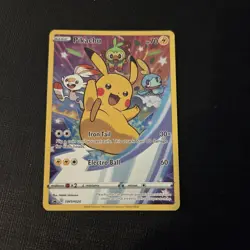 Pokemon Card - Pikachu SWSH020 Sword & Shield Promo Holo - Image 1