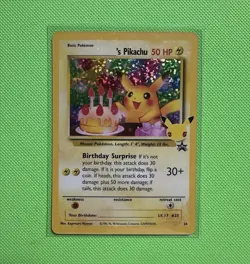 Pokemon Celebrations Birthday Pikachu BS Promo English #24 - Image 1