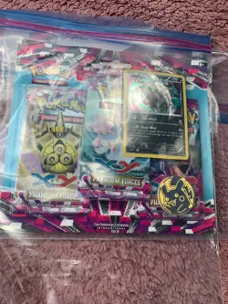 POKEMON Original XY 2014 3-Pack PHANTOM FORCES Blister BOOSTER 2 packs - Image 3