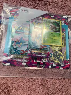POKEMON Original XY 2014 3-Pack PHANTOM FORCES Blister BOOSTER 2 packs - Image 4