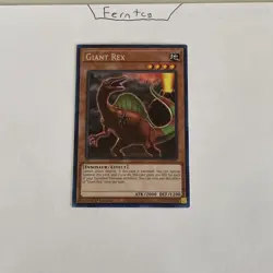 Yugioh Giant Rex Rare NM Wild Survivors Same Day Shipping! - Image 1