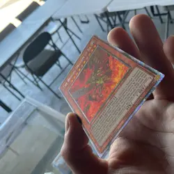 The Winged Dragon Of Ra NM Quarter Century Bonanza Platinum Secret Rare Yugioh - Image 4