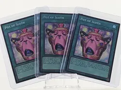 CORI-EN061 Pot of Sloth x3 Secret Rare 1st Ed YuGiOh Playset Chaos Origins - Image 1