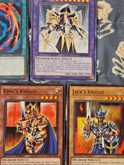 Arcana Knight Joker King's Queen's Jack's Knight Set + Polymerization Yugioh - Image 3