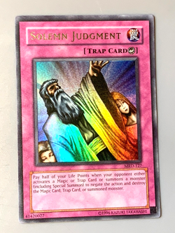 yugioh Solemn Judgment MRD-127 Unlimited Edition Ultra Rare near mint super nice - Image 1