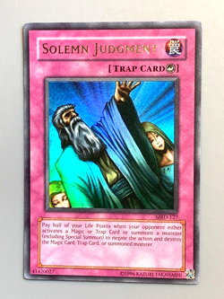 yugioh Solemn Judgment MRD-127 Unlimited Edition Ultra Rare near mint super nice - Image 4